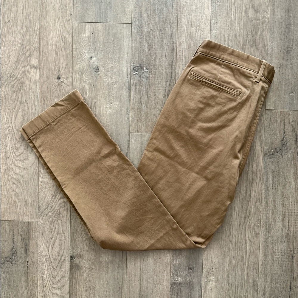 J. Crew Tan/Brown Stretch Trouser Pants